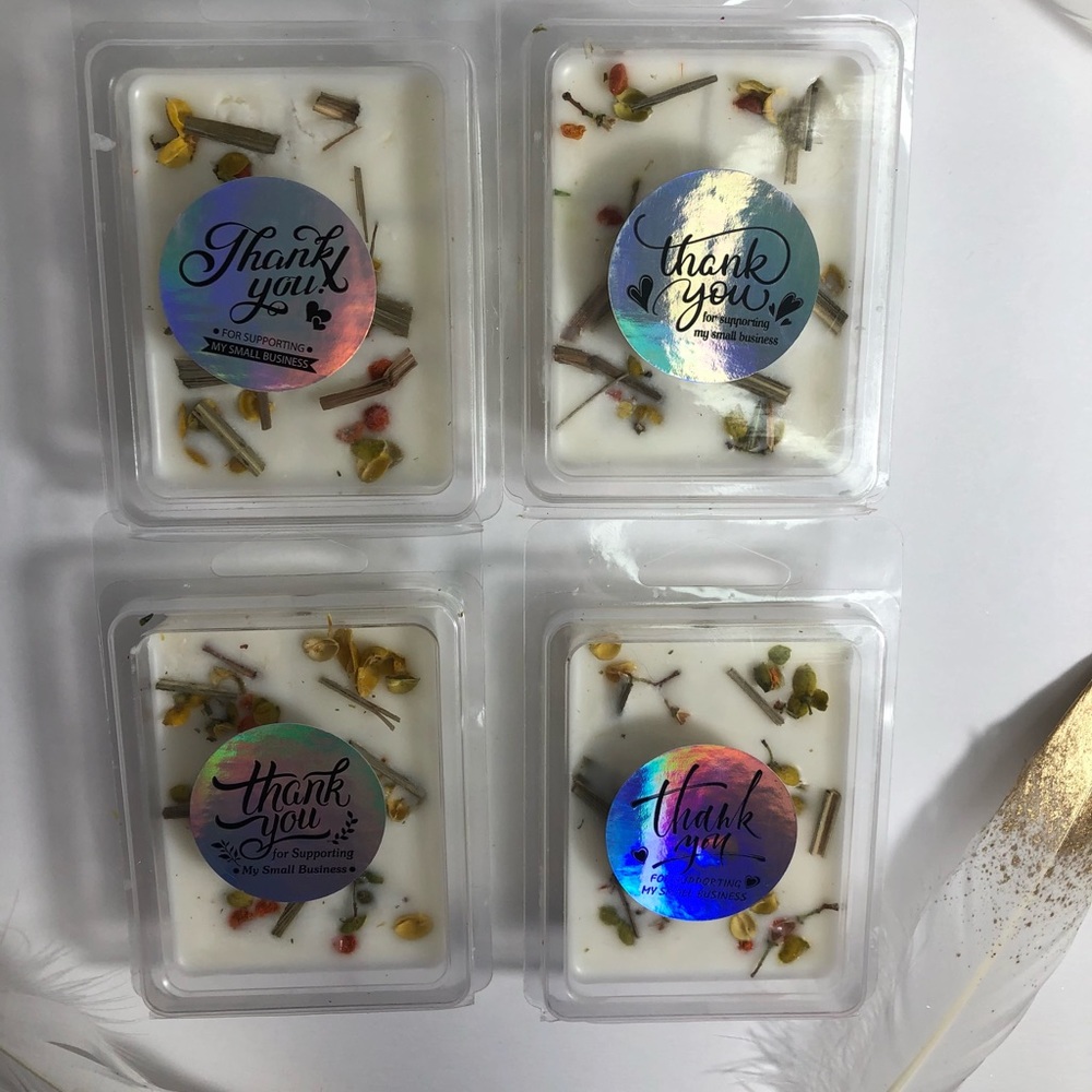 Natural herbal soy wax melts 2 for $12